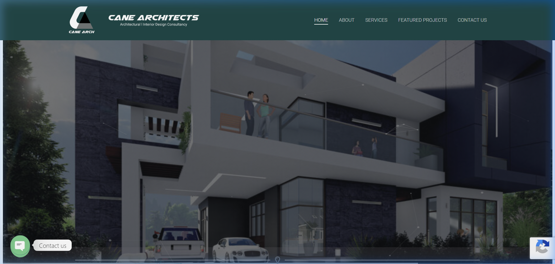 Cane Architecture website preview